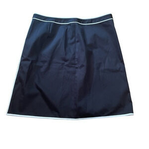 Saks 5th Avenue Sport‎ Women’s Black with White Trim Skirt. NWT. Size 12